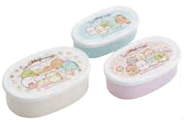 すみっコぐらし　シール容器　３個セット