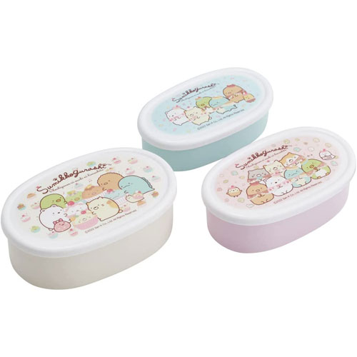 すみっコぐらし　シール容器　３個セット