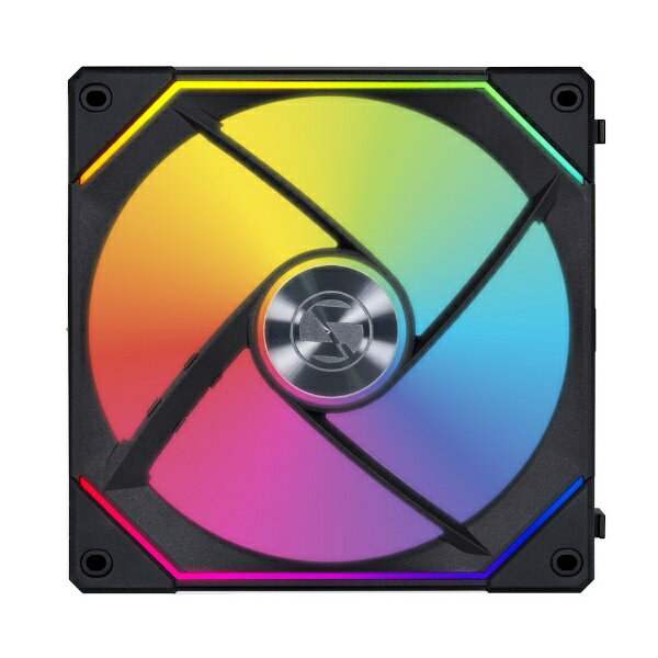 LIANLI ケースファン 140mm /1600RPM UNI FAN SL-INFINITY 140 BK Single Pack ブラック UF-SLIN140-1B