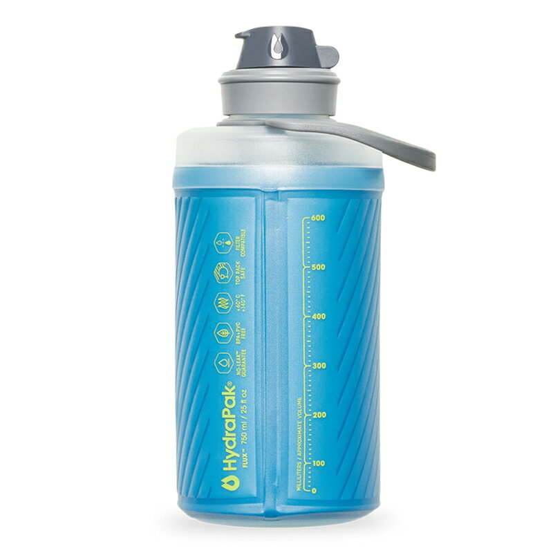 Hydrapak ハイドラパック Flux フラックス 750ml タホーブルー GF427T