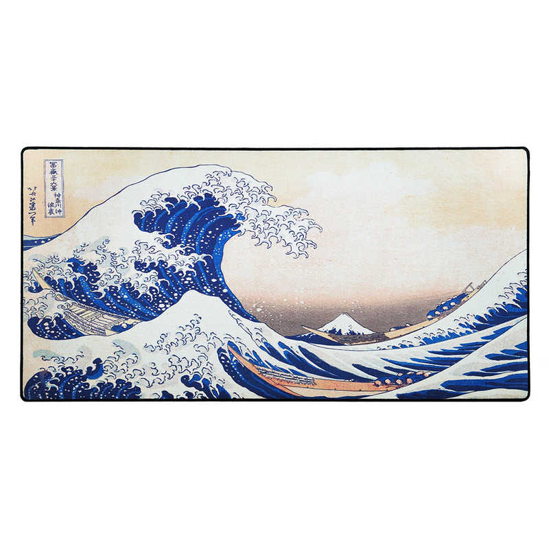 THEMOUSEPADCOMPANY ゲーミングマウスパッド 914x432x3mm DuraGlyde Artist Series Large The Great Wave off Kanagawa by Hokusai tm-mp-the-great-wave-off-kanagawa-l MPTHEGKANAGAWAL