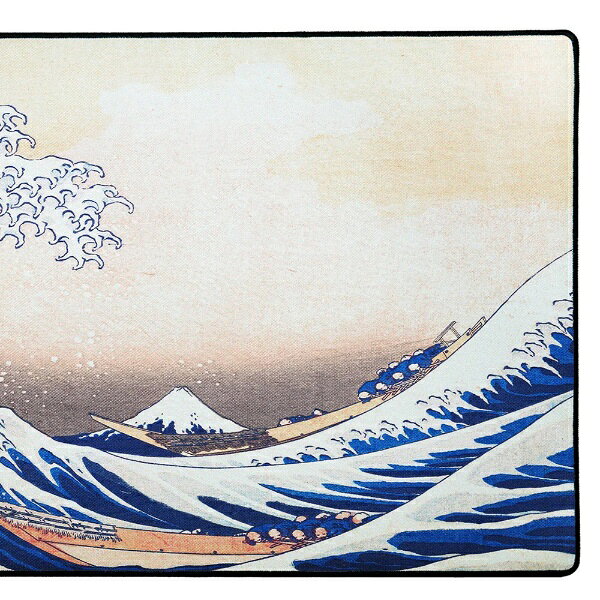 THEMOUSEPADCOMPANY ゲーミングマウスパッド 914x432x3mm DuraGlyde Artist Series Large The Great Wave off Kanagawa by Hokusai tm-mp-the-great-wave-off-kanagawa-l MPTHEGKANAGAWAL