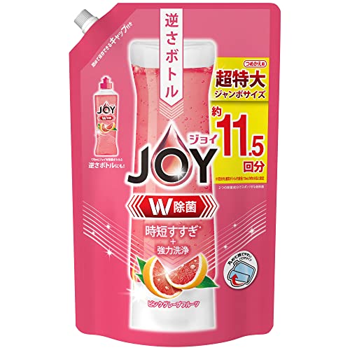 P＆G 大容量 ジョイ W除菌 食器用洗剤 ピンクグレープフルーツ 詰め替え 1490mL