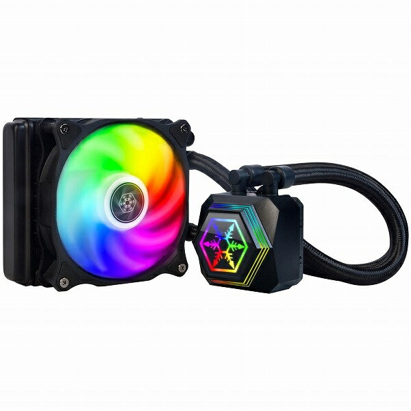 SilverStone｜シルバーストーン 水冷CPUクーラー 120mmファン LGA115x/1200/1700/2011/2066・AM2/AM3/AM4/AM5/FM1/FM2 PF120-ARGB SST-PF120-ARGB-V2