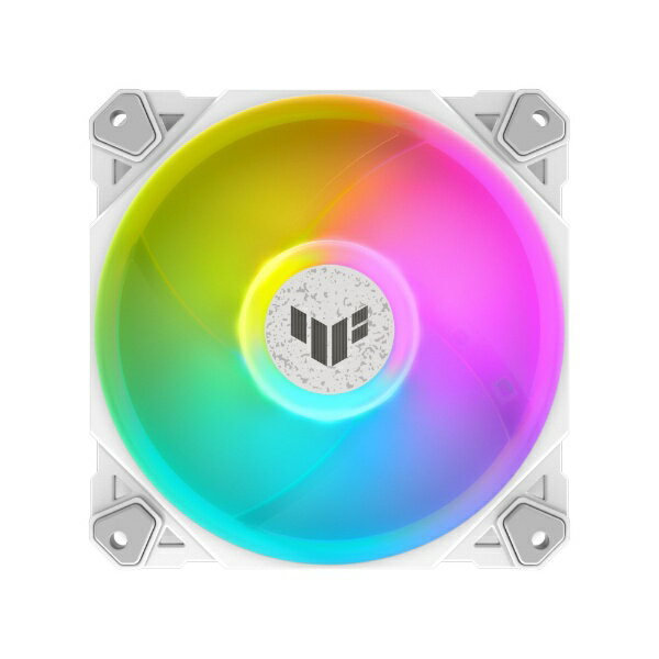 ASUS｜エイスース ARGB ケースファン TUF Gaming TF120 Fan 120mm ホワイト TUFGAMINGTF120ARGBW