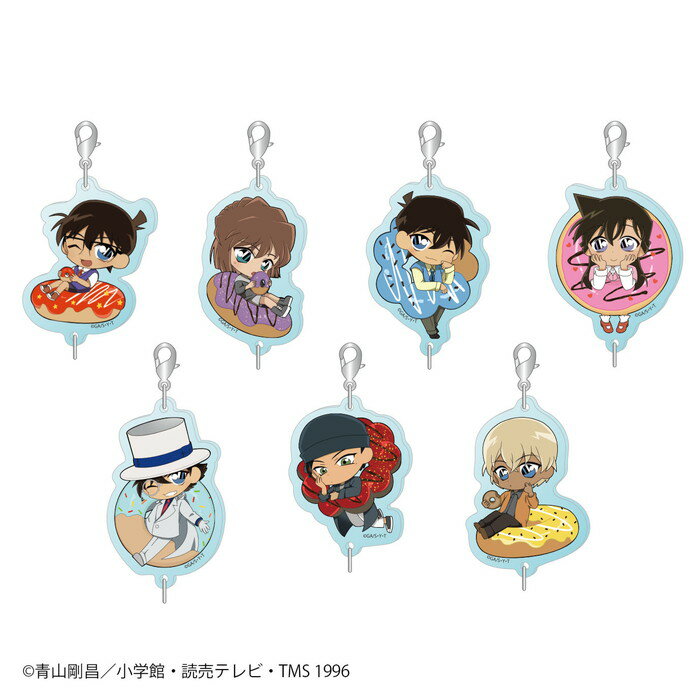 アクセサリー(非金属)　【BOX】名探偵コナン ぷちきゃらコレクト ヘアゴムVol.1 名探偵コナン ぷちきゃらコレクト ヘアゴムVol.1 (8個入りBOX