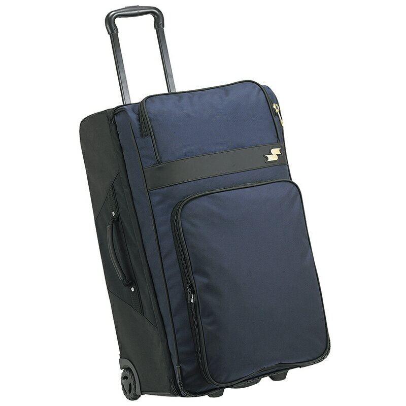 エスエスケイ SSK 消音キャスターバッグ 大型/スポーツ/野球用品/旅行かばん 約82L 70 ネイビー SSK-BH3002