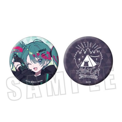 「ART OF MIKU」×バーニーズ　ニューヨーク トレーディング 缶バッジ 初音ミク ART OF MIKU バーニーズ ニューヨーク 缶バッジ 望月けい