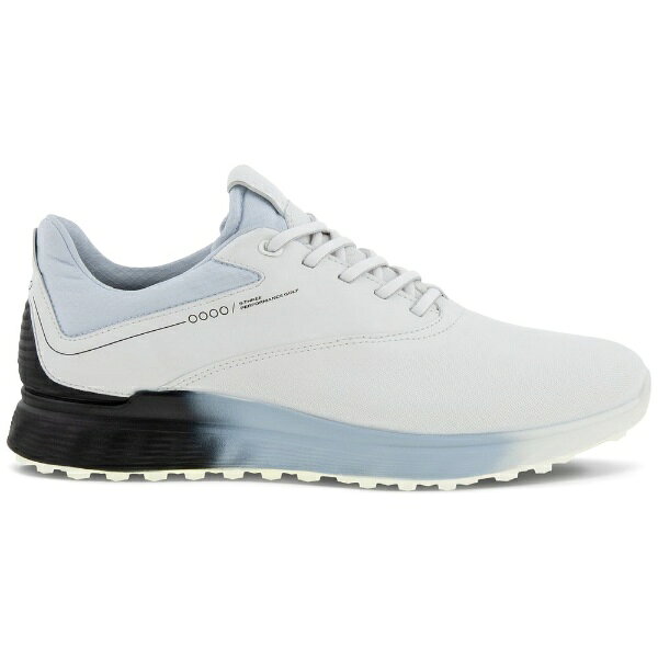 エコー｜ecco 25.5cm メンズ ゴルフシューズ S-THREE エス・スリー ホワイト×ブラック×エアー EG102944