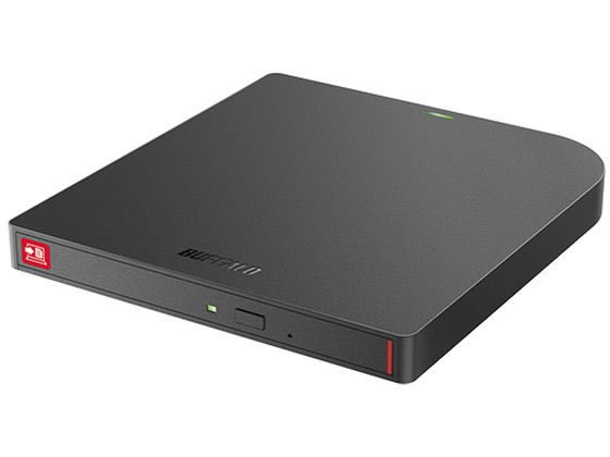 BUFFALO ポータブルブルーレイドライブ ブラック BRUHD-PU3-BK Buffalo UHD BD Portable Blu-ray Drive - Black (BRUHD-PU3-BK