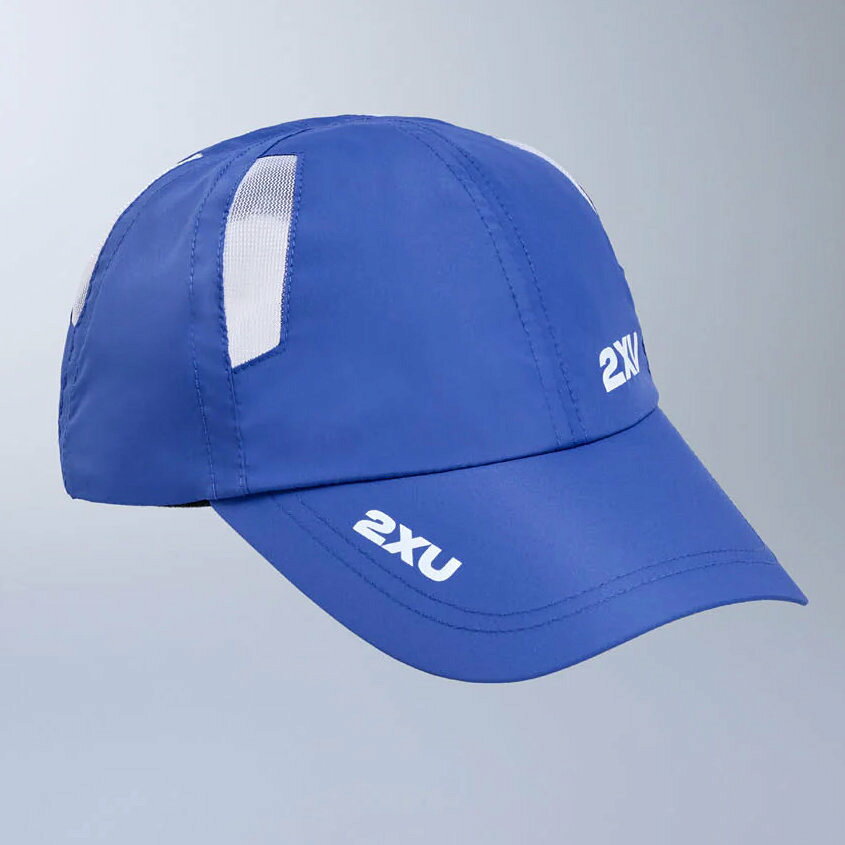 2XU ツー・タイムズ・ユー UQ5685F-SUF/SUF-F ランニングキャップ SUF/WHT・サイズ：F