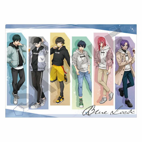 ブルーロック　シングルクリアファイル　集合／パーカー