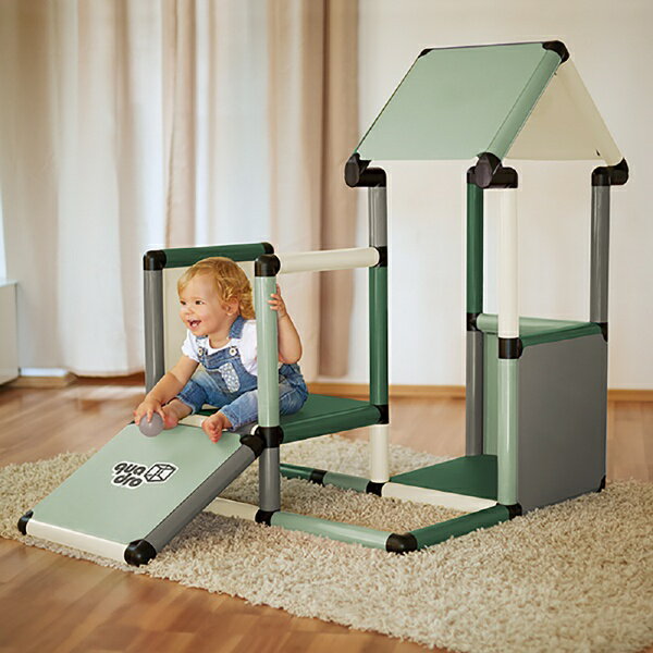 楽天市場】野中製作所 おりたたみわんぱくスライダージム ブランコ付き