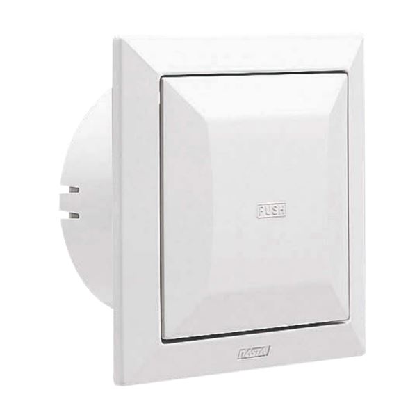 KS-8840PRFKA-SG 屋内換気口 角型 プッシュタイプ 網・アレルフィルター付 100φ