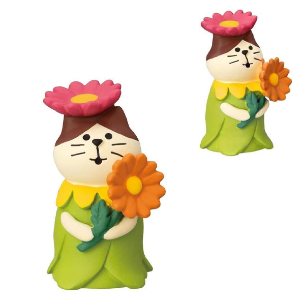 Decole コンコンブル お花の国のアリス フラワーにゃんこ ガーベラ