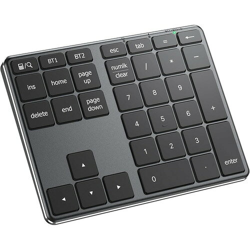アイクレバー 充電式テンキー IC-KP10