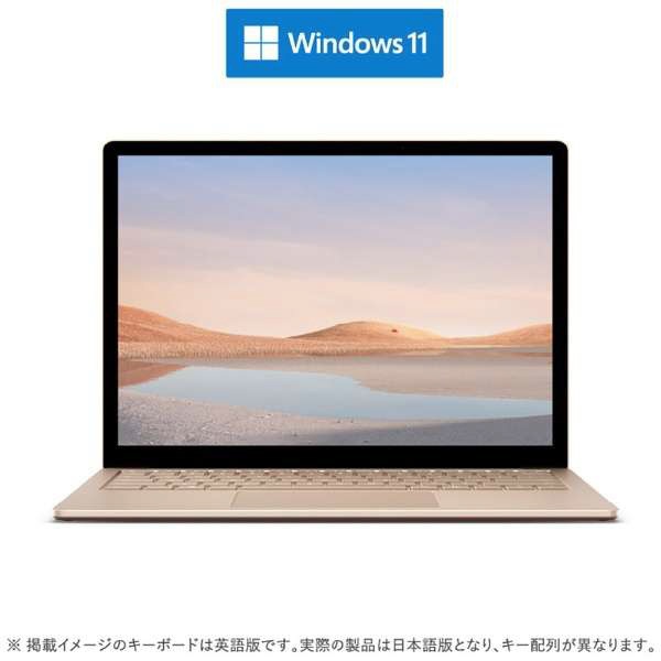 Microsoft マイクロソフト 13.5インチ Surface Laptop 4 Ryzen 5/ 16GB/ 256GB SSD ＋ モバイル マウス サンドストーン 付属 VZ8-00002