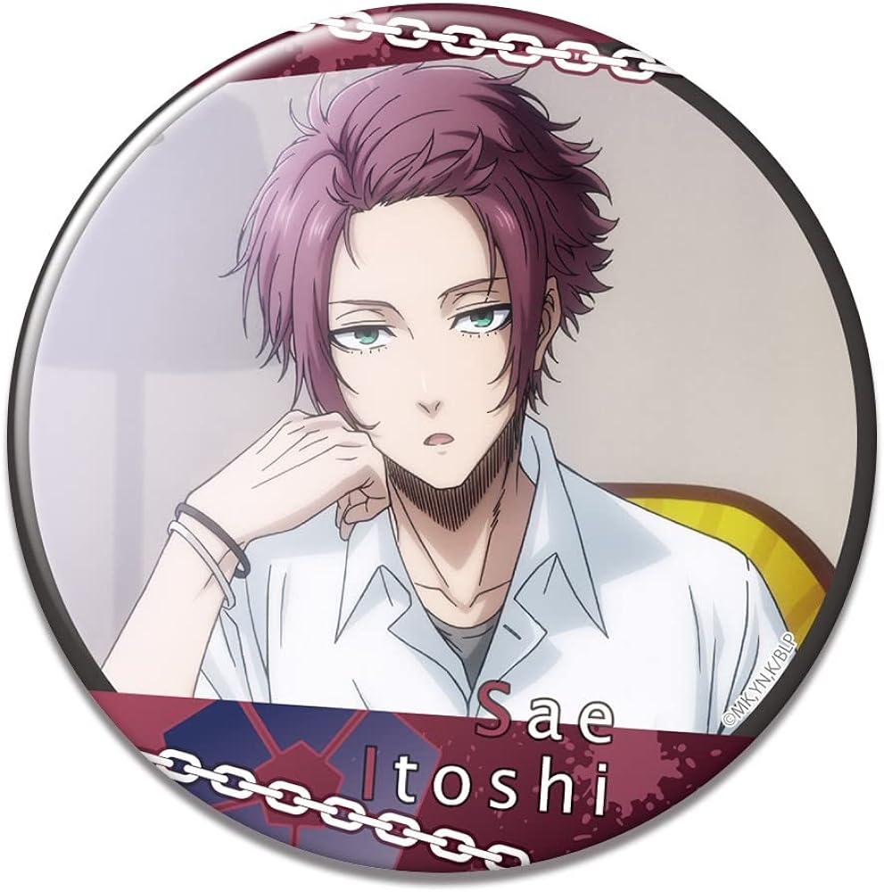 楽天市場】arma bianca ブルーロック 糸師冴 私服ver. BIG缶バッジ