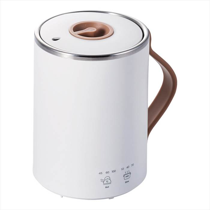 ELECOM マグカップ型電気なべ Cook Mug HAC-EP02WH