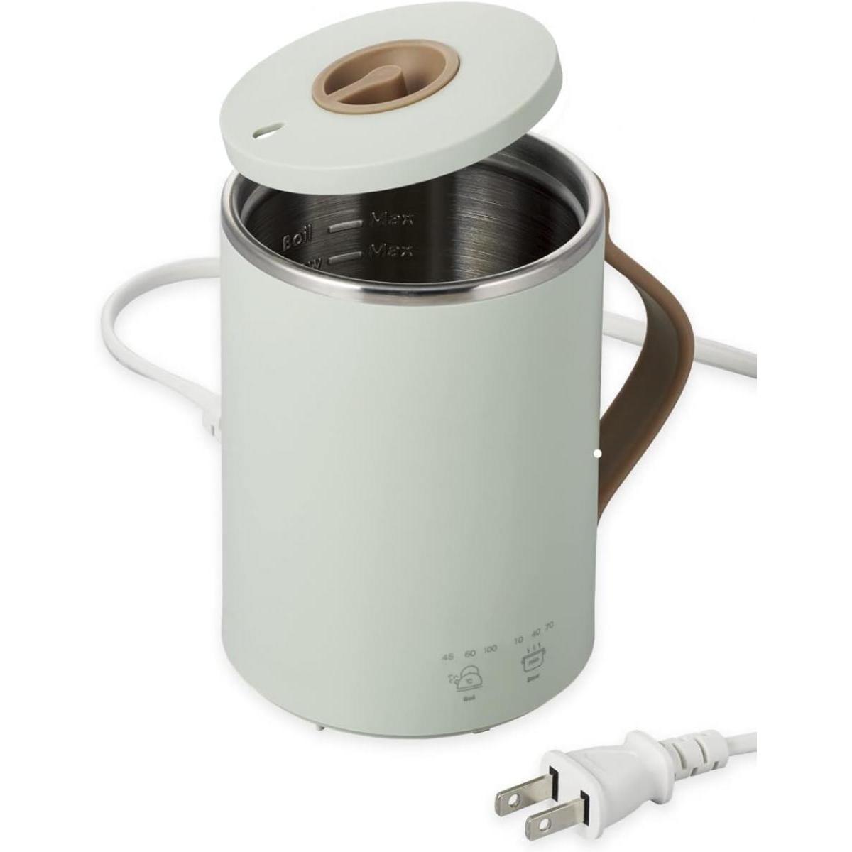 ELECOM マグカップ型電気なべ Cook Mug HAC-EP02GR