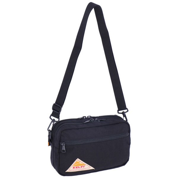 KELTY ケルティ RECTANGLE ZIP SHOULDER レクタングル ジップ ショルダー FREE Black 32592155