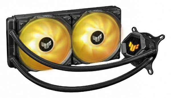 ASUS｜エイスース 水冷CPUクーラー 120mmファンx2 LGA115x/1200/1700・AM5/AM4 TUF GAMING LC 240 ARGB J