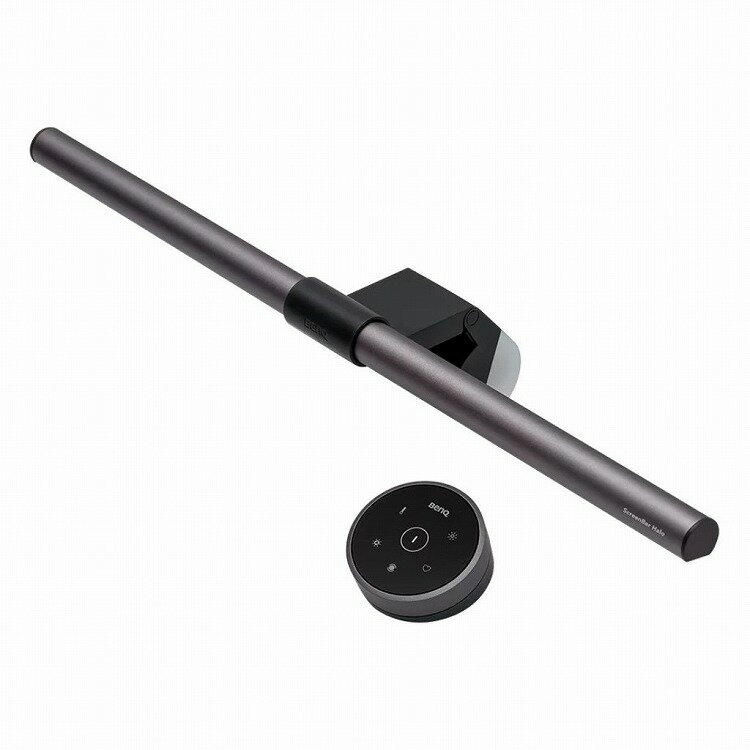 BenQ｜ベンキュー 〔LEDモニターライト〕USB-A接続 無線リモコン グレー ScreenBar Halo