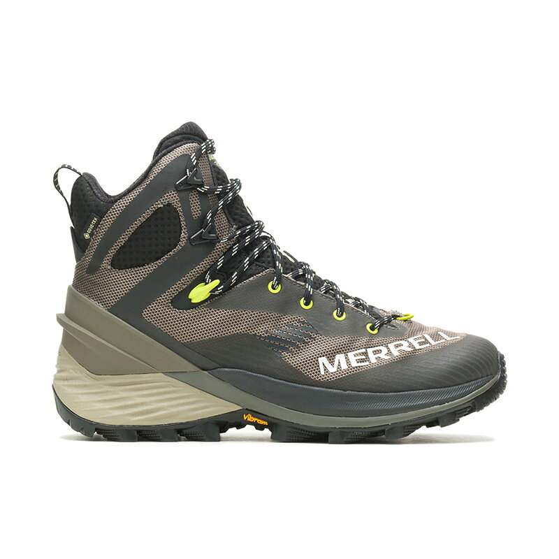 登山靴 メレル ローグ  MERRELL ROGUE HIKER MID GORE-TEX カラー：BOULDER ゴアテックス 登山靴 トレッキング アウトドア