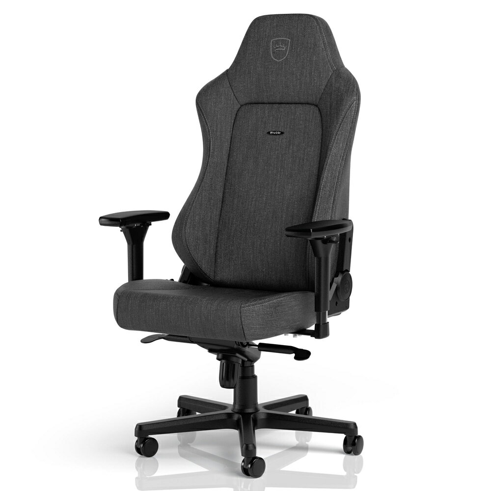 noblechairs｜ノーブルチェアーズ ゲーミングチェア W670xD550xH1275～1340mm HERO - TX チャコールグレー NBL-HRO-TX-ATC-SGL