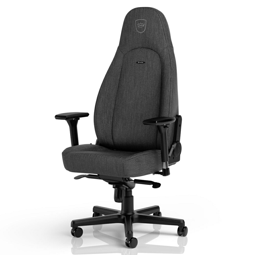 noblechairs｜ノーブルチェアーズ ゲーミングチェア W670xD570xH1255～1320mm ICON - TX チャコールグレー NBL-ICN-TX-ATC-SGL