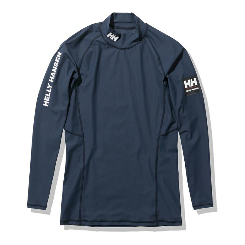 HELLY HANSEN ヘリーハンセン ロングスリーブ チーム ラッシュガード M オーシャンネイビー ON HH82304