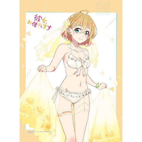 【A賞】彼女お借りします ウエディング水着 特大タペストリー 水原千鶴 A賞】彼女お借りします ウエディング水着 特大タペストリー 水原千鶴