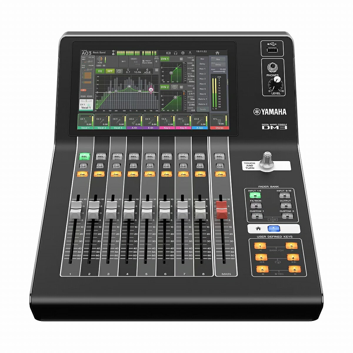 YAMAHA EMX5 パワードミキサー 12チャンネル Amazon.com: Yamaha EMX5 12-input Stereo Powered Mixer w/ DSP