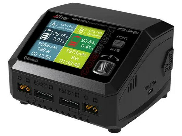 楽天市場】AC/DC 高性能 急速充放電器 YZ-114 PLUS ラジコン用充電器