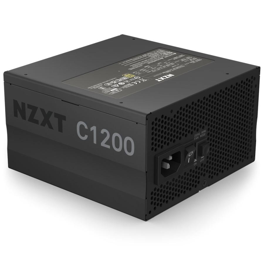 NZXT｜エヌゼットエックスティー PC電源 C1200 ブラック PA-2G1BB-JP 1200W /ATX EPS /80PLUS Gold