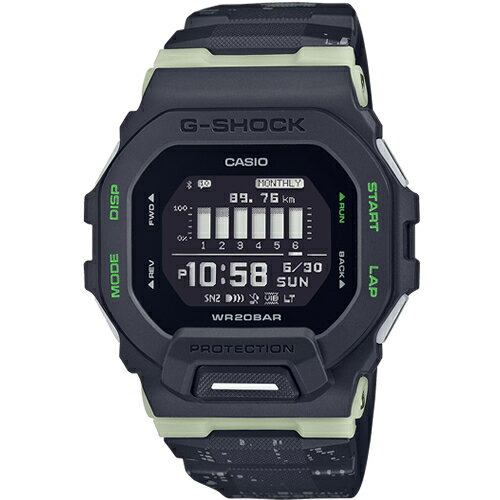 楽天市場】カシオ計算機 CASIO G-SHOCK G-SQUAD GBD-100BAR-4JR | 価格