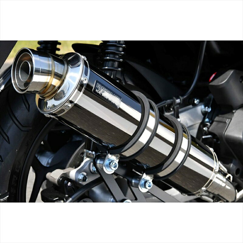 BEAMS ビームス R-EVO サイレンサー 政府認証 PCX125 HONDA ホンダ フルエキゾーストマフラー マフラー タイプ:SMB スーパーメタルブラック 重量:3.6kg