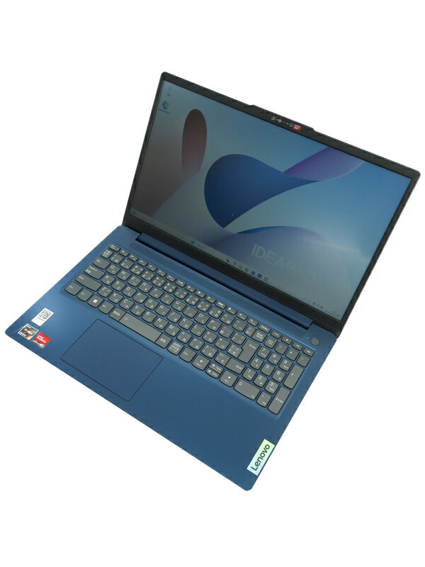 LENOVO レノボ 82XQ000SJP Lenovo IdeaPad Windows 11 Home 15.6型 インチ Ryzen メモリ8GB SSD 512GB 1920×1080 Webカメラ有り Office無し Bluetooth v5.1 1.6～2.0kg ブルー系