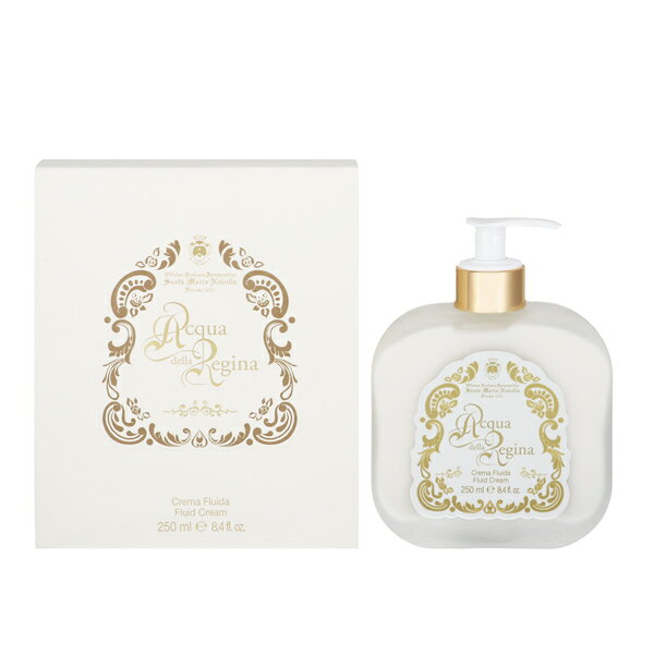サンタ・マリア・ノヴェッラ ボディミルク アックア デッラ レジーナ ガラスボトル acqua della regina fluid body cream - gla format