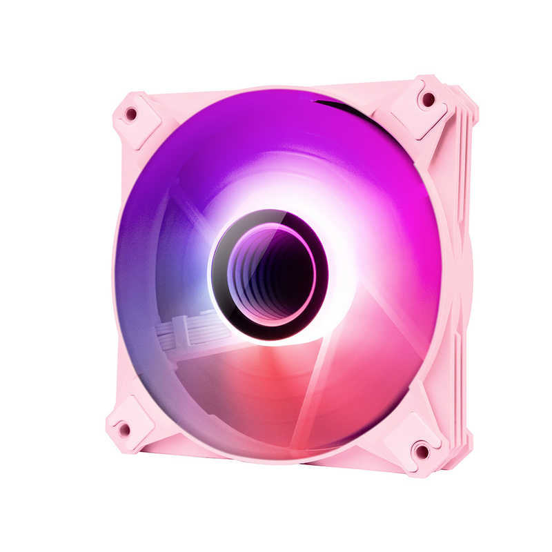 darkFlash｜ダークフラッシュ ケースファン 120mm /1800RPM INFINITY 8 ピンク DF-INF8-PINK