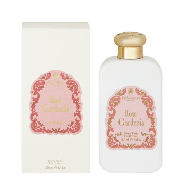 サンタ・マリア・ノヴェッラ ボディミルク ローザ ガーデニア プラスチックボトル ro a gardenia fluid body cream