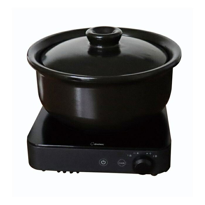楽天市場】ドリテック DRETEC IHクッカー ピコ DI-223BK | 価格比較