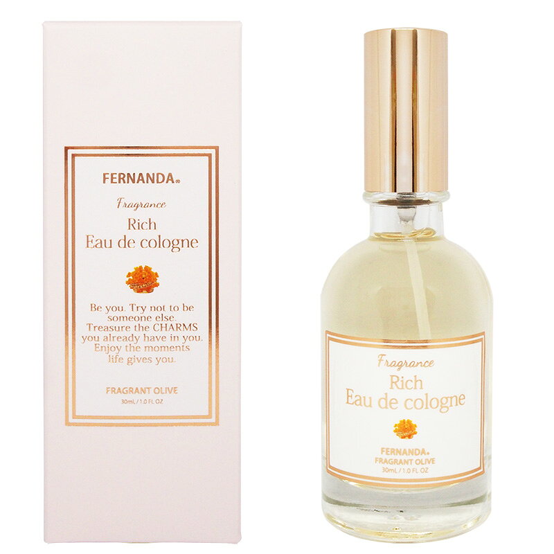 楽天市場】FERNANDA JAPAN FERNANDA リッチオーデコロン モモ 30ml