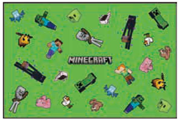 SKATER マインクラフト レジャーシート VS1