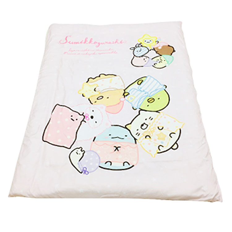 すみっコぐらし 子供用寝具 ジュニア掛布団カバー PK サンエックス モリシタ 掛カバー かけ布団カバー 子ども こども