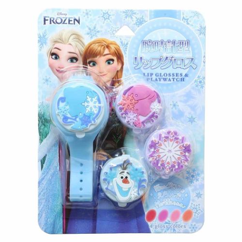 ディズニープリンセス　腕時計型リップグロス　アナと雪の女王