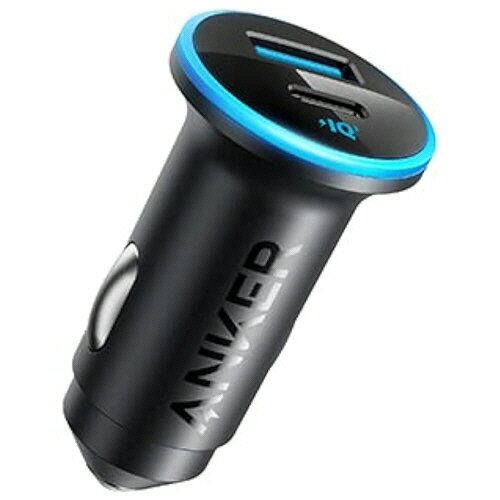 Anker 323 Car Charger (52.5W) (USB PD対応 52.5W 2ポート USB-C カーチャージャー) PowerIQ 3.0搭載 / コンパクトサイズ