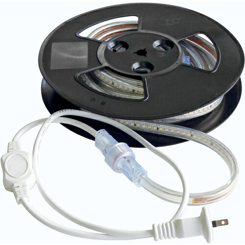 富士倉 LEDロープライト 白 5m