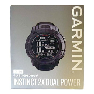 美品GARMIN INSTINCT 2X DUAL POWER graphite Instinct 2X Dual Power | スマートウォッチ | Garmin 日本