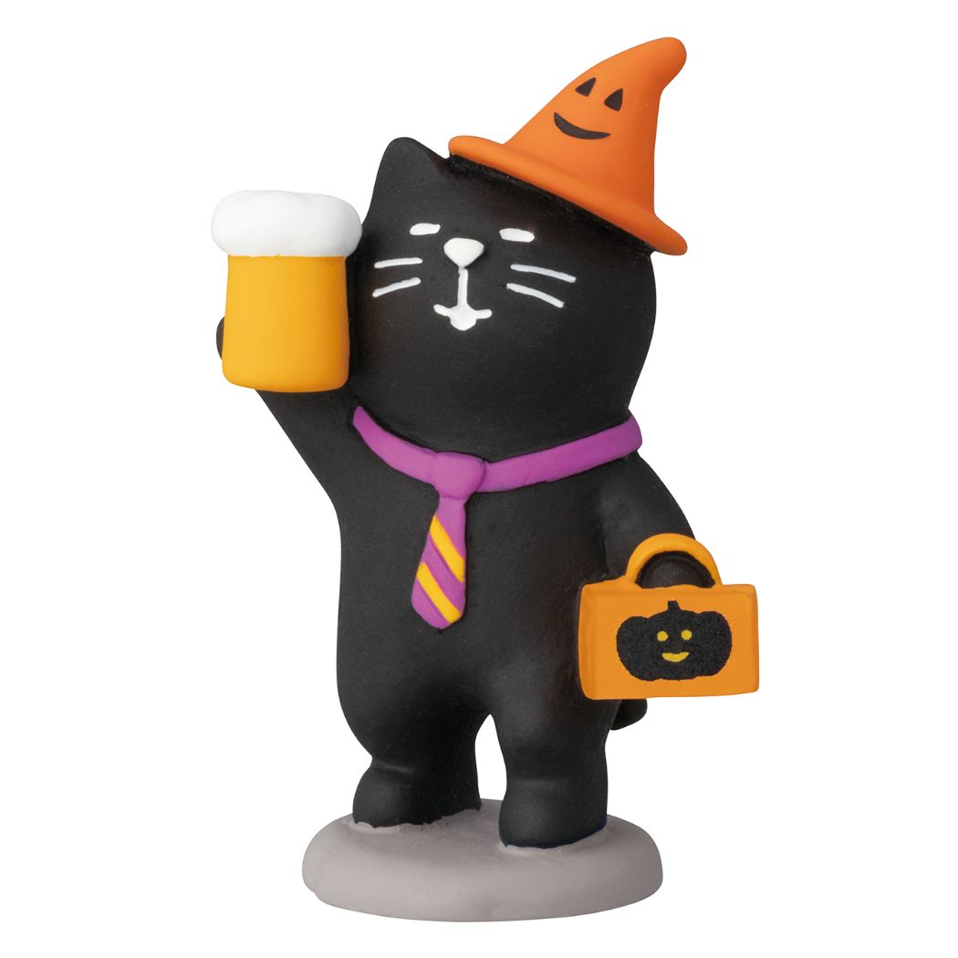 ハロウィンの酔っ払い猫 ZHW-35279H